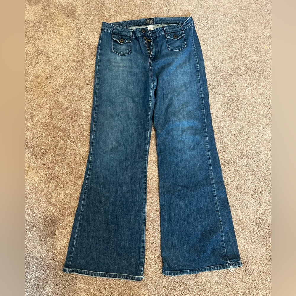 Lucky Brand wide-leg jeans